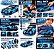 Carro Blocos de Montar 306 Peças Pull Back Racing Infantil - Imagem 6