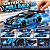 Carro Blocos de Montar 306 Peças Pull Back Racing Infantil - Imagem 5