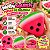Kit 2 Squishy Melancia Antiestresse Macio Retorno Lento Fofinho - Imagem 5