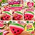 Kit 2 Squishy Melancia Antiestresse Macio Retorno Lento Fofinho - Imagem 4