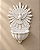 Pia de Água Benta Divino Espírito Santo em Relevo – Decoração de Parede - Imagem 1