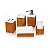 CONJUNTO PARA BANHEIRO EM BAMBU/CERÂ - Imagem 1