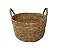Cesta Fruteira Taboa Natural Redondo 30x30x18 - Imagem 2