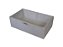 Cesto Gaveta Organizadora Sintético Branco 56x35x22 - Imagem 1