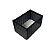 Cesto Vime Sintético Preto 40x30x20 - Imagem 1