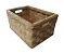 Cesto Caixote Fibra Taboa Natural 40x30x25 - Imagem 1