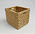 Cesto Caixote Fibra Taboa Natural 40x20x30 - Imagem 5