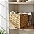 Cesto Caixote Fibra Taboa Natural 40x20x30 - Imagem 4