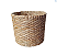 Cesta Organizadora Cachipot Vaso Taboa Redondo 25x22 - Imagem 1