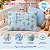 Kit Fronha Bebê Com 2 Pçs 40cm x 28cm Africa Papi - Imagem 3