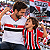Camiseta Infantil São Paulo Tricolor Listrada Oficial - Imagem 2
