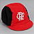 Boné Bebê Flamengo Rubro Negro 100% Algodão Oficial - Imagem 2
