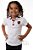 Camisa Polo Infantil Flamengo Feminina Oficial - Imagem 1