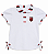 Camisa Polo Infantil Flamengo Feminina Oficial - Imagem 3
