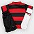 Conjunto Infantil Flamengo Uniforme Dry Oficial - Imagem 2