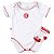 Kit Bebê Internacional Com Body e Meia Oficial - Imagem 2