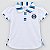 Camisa Polo Branca Infantil Grêmio Feminina Oficial - Imagem 3