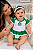 Body Vestido Bebê Palmeiras com Tiara Oficial - Imagem 2