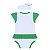 Body Vestido Bebê Palmeiras com Tiara Oficial - Imagem 3