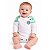 Body Bebê Palmeiras Manga Longa 100% Algodão Oficial - Imagem 1