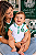 Body Bebê Palmeiras Polo Manga Curta Menino Oficial - Imagem 2