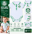Body Bebê Palmeiras Polo Manga Curta Menino Oficial - Imagem 3