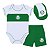 Kit Bebê Palmeiras com Body Shorts e Boné Oficial - Imagem 2