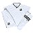 Conjunto Infantil Santos Uniforme Dry Branco Oficial - Imagem 2