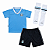 Uniforme Infantil Grêmio Kit Conjunto Dry 3 Peças Oficial - Imagem 3