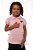 Camisa Polo Infantil São Paulo Rosa Oficial - Imagem 1