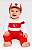Conjunto Longo São Paulo Kit Com Body Calça e Boné Oficial - Imagem 1