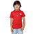 Camisa Polo Infantil Internacional Vermelha Oficial - Imagem 1