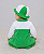 Macacão Bebê Palmeiras Plush Com Gorro Feminino Oficial - Imagem 2