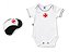 Kit Bebê Vasco com Body e Boné Oficial - Imagem 1