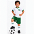 Uniforme Palmeiras Bebê Infantil Juvenil Branco Oficial - Imagem 1