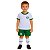 Uniforme Palmeiras Bebê Infantil Juvenil Branco Oficial - Imagem 2