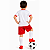 Uniforme São Paulo Bebê Infantil Juvenil Conjunto Oficial - Imagem 2