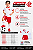 Uniforme Flamengo Infantil Juvenil Futebol Branco Oficial - Imagem 2