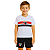 Uniforme Infantil São Paulo Com Camiseta e Shorts Oficial - Imagem 1