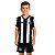 Uniforme Infantil Santos Listrado Camisa e Shorts Oficial - Imagem 1