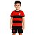 Uniforme Infantil Flamengo Listrado Oficial - Imagem 1