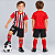 Uniforme Infantil São Paulo Listrado 3 Pçs Oficial - Imagem 1