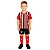 Uniforme Infantil São Paulo Listrado 3 Pçs Oficial - Imagem 1