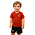 Uniforme Infantil São Paulo Vermelho Oficial - Imagem 1