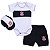 Conjunto Bebê Corinthians Com Body Shorts e Boné Oficial - Imagem 1