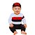 Conjunto Bebê Flamengo Longo Body Calça e Boné Oficial - Imagem 1