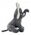 Pelúcia Elefante Cinza Orelhas Grandes 26cm - Imagem 4