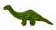 Pelúcia Dinossauro Pescoçudo Verde 37cm - Imagem 4