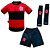Uniforme Infantil Flamengo Kit 3 Peças Oficial - Imagem 3