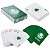 Baralho Plástico Palmeiras Com 54 Cartas e Naipes Oficial - Imagem 1